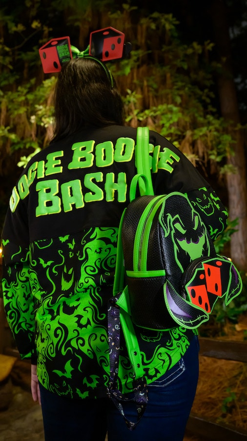Oogie Boogie Bash - A Disney Halloween Party Merch, Spirit Jersey with Ear Headband and Backpack