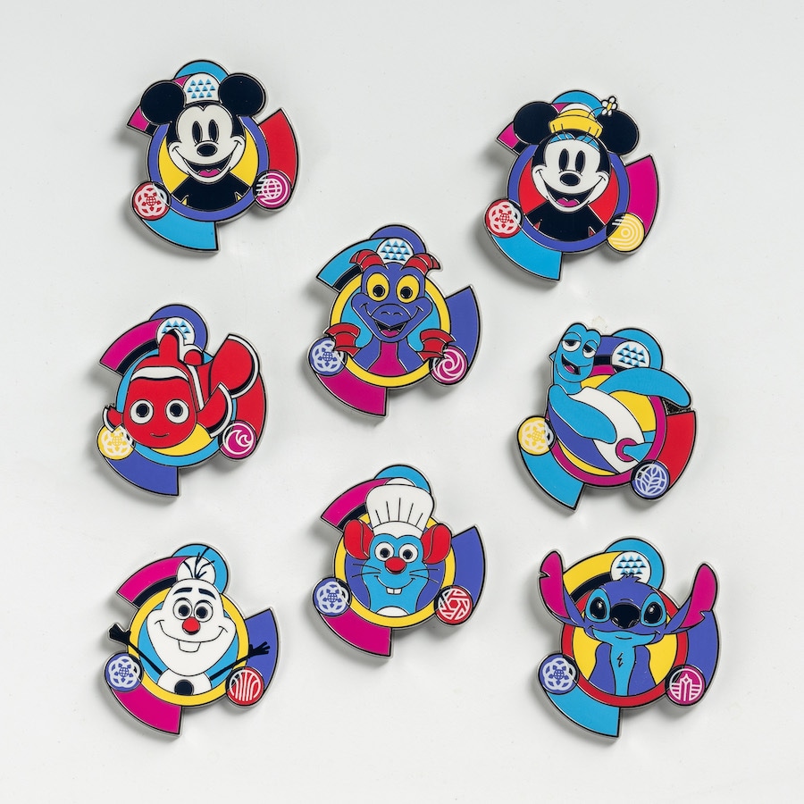 EPCOT Reimagined Mystery Pin Set