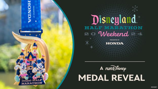 runDisney 2024 Disneyland Half Marathon Weekend Medal Reveal