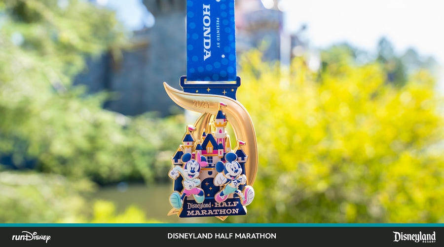 runDisney 2024 Disneyland Half Marathon Weekend Half Marathon Medal Reveal
