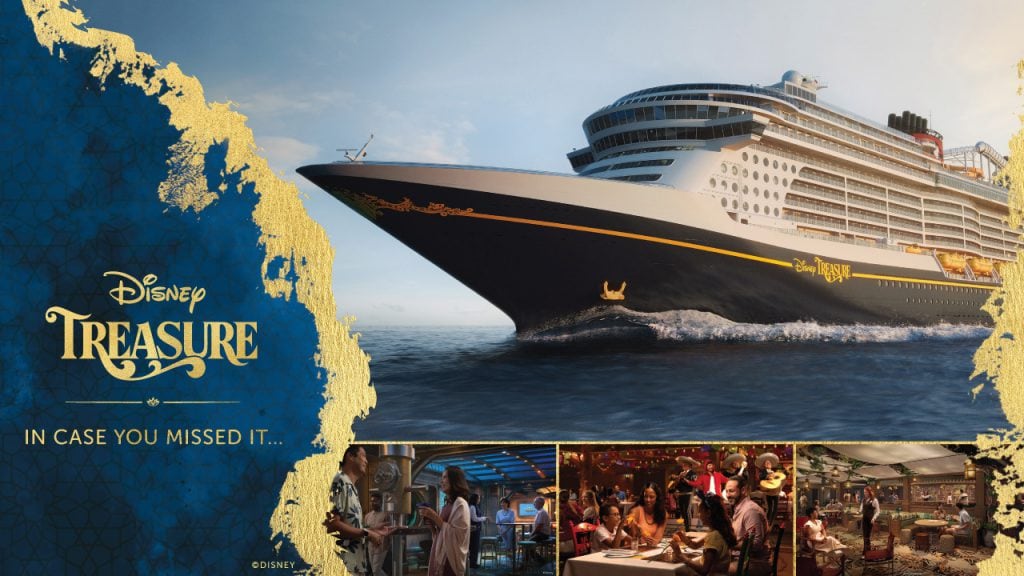 disney treasure cruise ship update