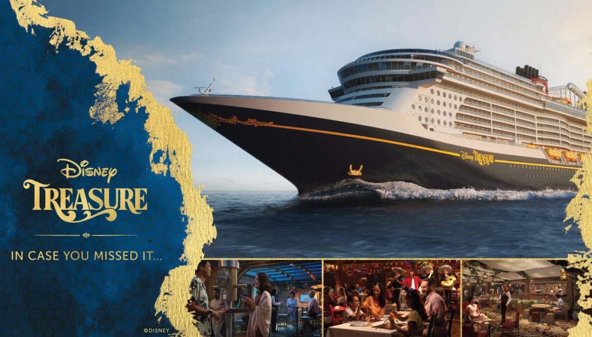 Everything Disney Treasure – Disney Cruise Line’s Newest Ship | Disney ...