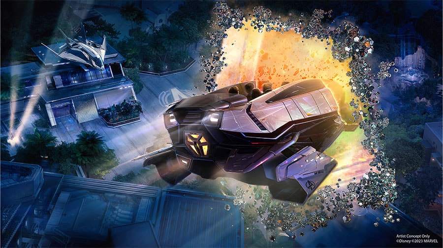 New world-jumping vehicle coming to the next attraction in Avengers Campus