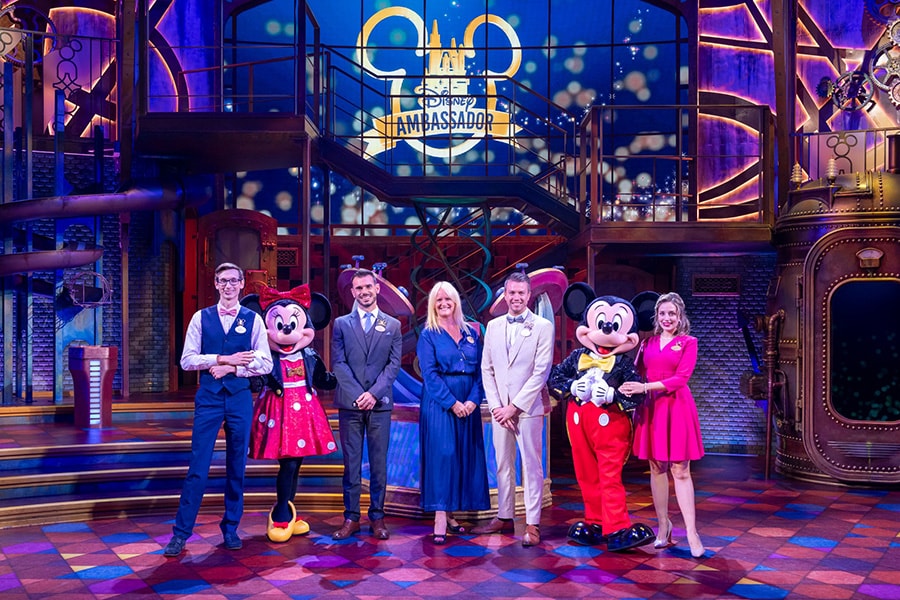 Disneyland Paris Ambassador teams with Mickey and Minnie