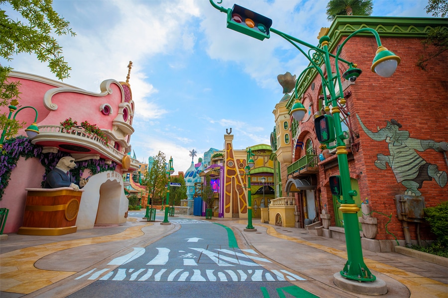 Photo of Mane Street within Zootopia at Disneyland Park Shanghai, China