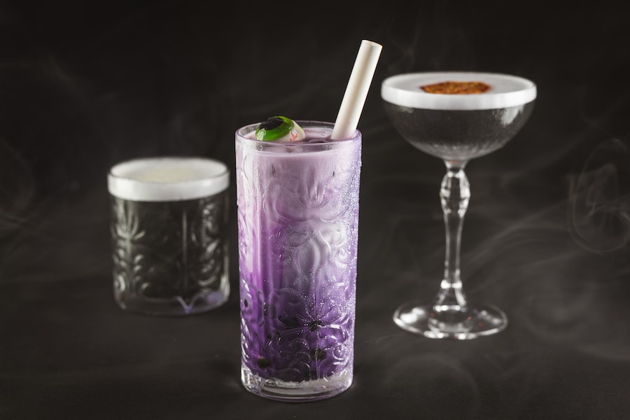 New drinks and Haunted Mansion cocktails coming to the Haunted Mansion bar on Disney Cruise Line's newest ship the Disney Treasure