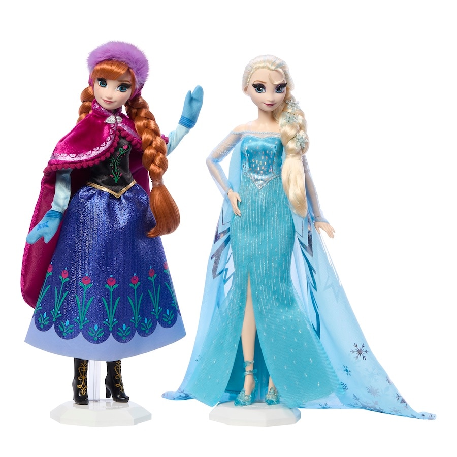 Frozen 10th Anniversary Disney Collector Anna & Elsa Dolls