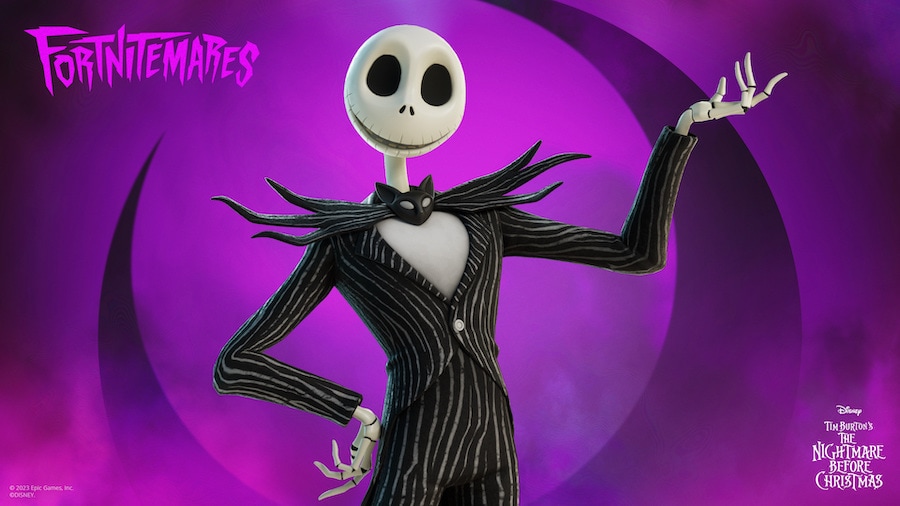 The Nightmare Before Christmas  Jack Skellington with Snowmobile