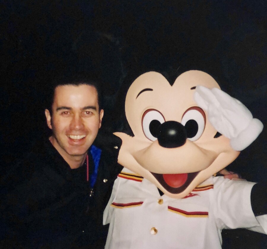 Mickey Mouse with Cast Member
