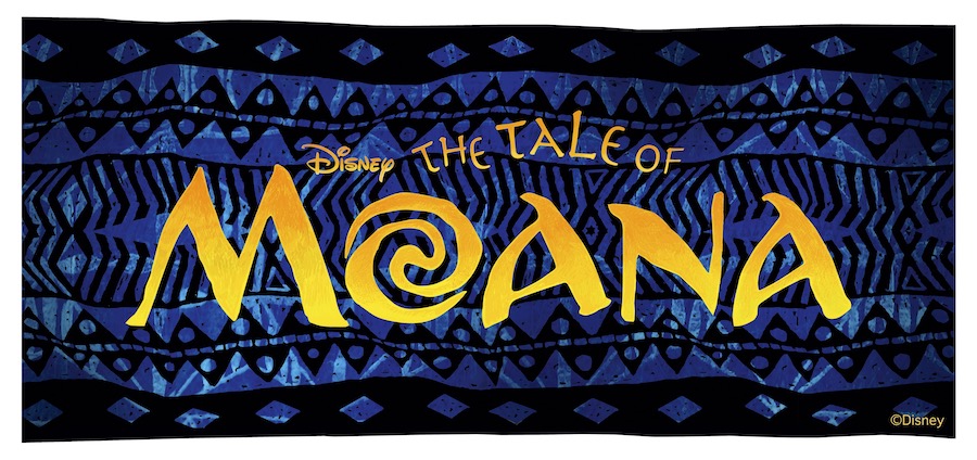 "Disney The Tale of Moana” logo