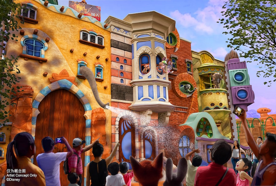 New show coming to Zootopia, opening Dec. 20, 2023 at Shanghai Disney Resort