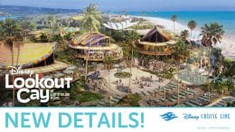 More Details Announced for Bahamian-Inspired Venues at Disney Lookout Cay