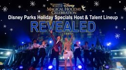 Disney Parks and ABC Reveal Stars, Schedule for 2023 Holiday TV Specials