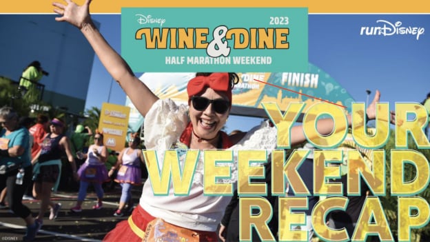 runDisney 2023 Disney Wine & Dine Half Marathon Weekend recap