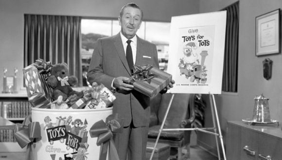 Walt Disney and Marine Toys for Tots Program