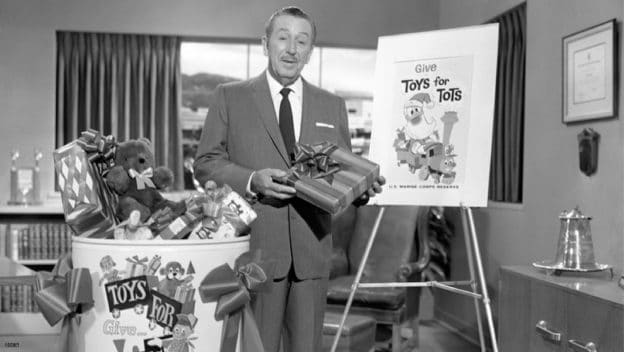 Walt Disney and Marine Toys for Tots Program