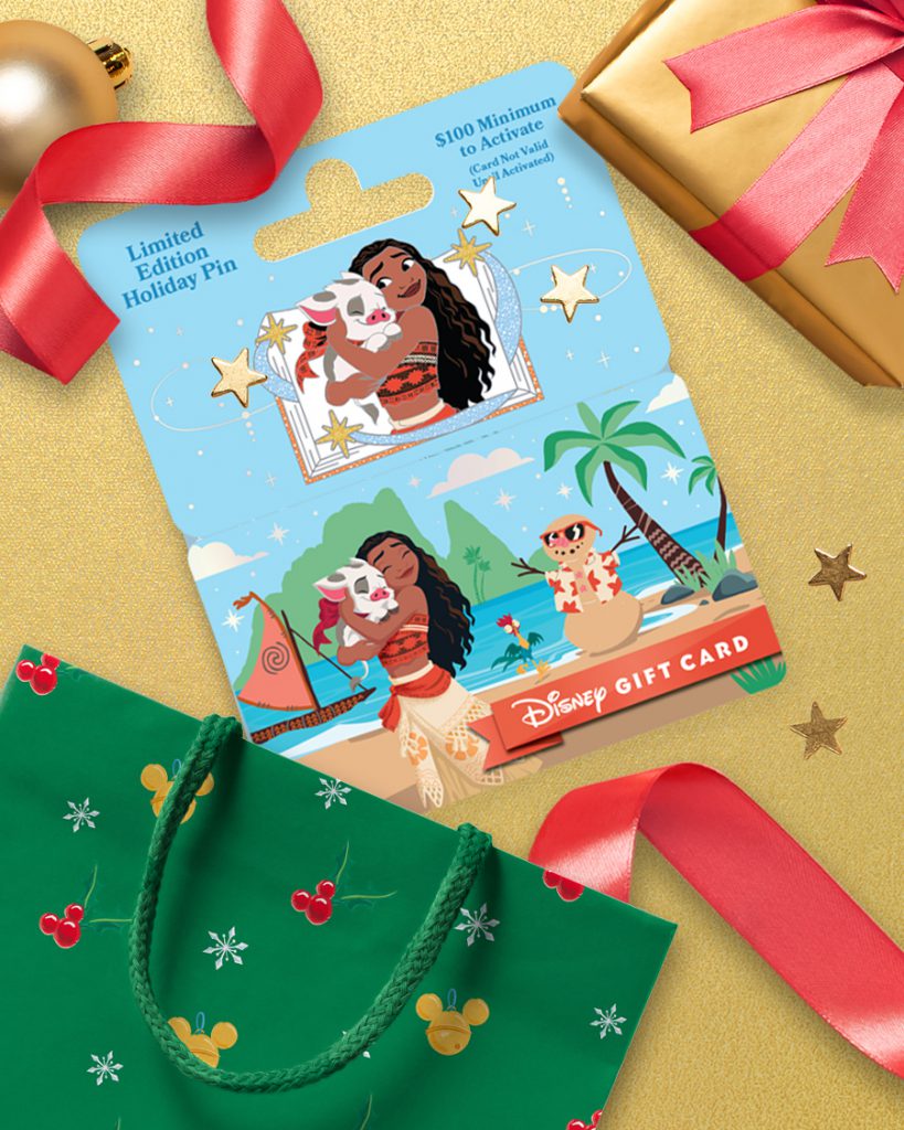 Disney's Christmas Gift Card and Pin Set is the PERFECT Gift