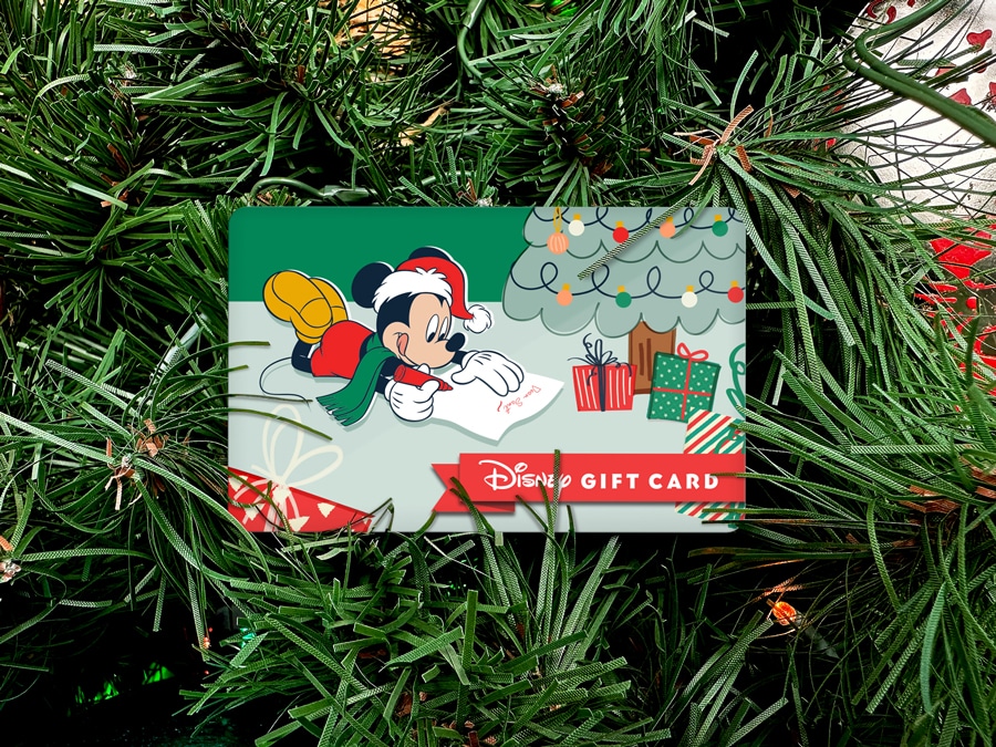 Disney Collectible Gift Card - Santa Mickey Mouse Holiday