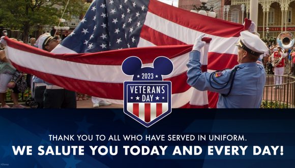 Disney Honors Military Service with Veterans Day Flyover