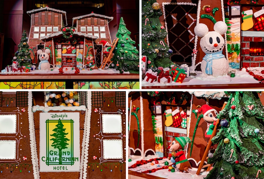 The “Grand” Gingerbread House at Disney’s Grand Californian Hotel & Spa 2023