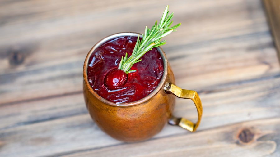 The Extensive New Disneyland Holiday Food Guide Is Here!  New Mistletoe Mule for the holidays at Disneyland Resort 