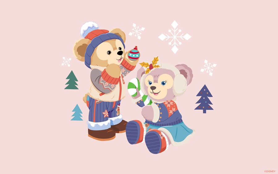 Duffy and ShellieMay Holiday Wallpaper