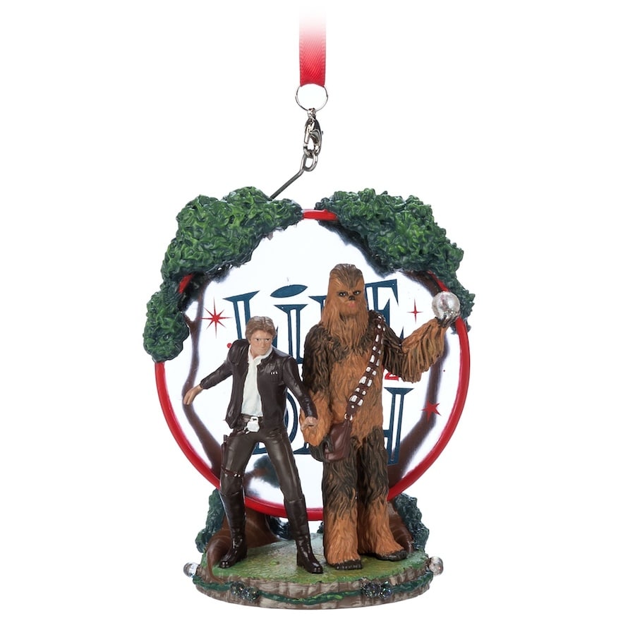 Han Solo and Chewbacca Life Day Sketchbook Ornament for Star Wars Life Day 2023