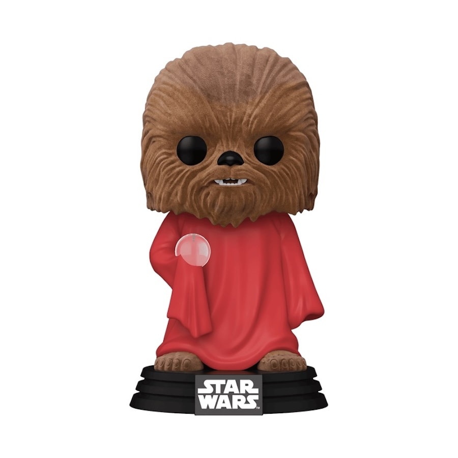 Pop! Chewbacca Flocked bobblehead for Star Wars Life Day 2023