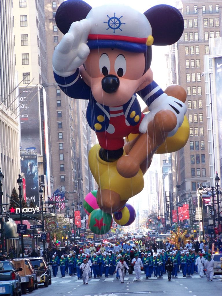 Sailor Mickey Mouse (2009) at Macy’s Thanksgiving Day Parade