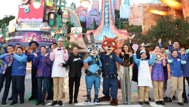 Featured image of Zootopia Brought to Life Through Costumes- First Look at Zootopia Cast Member Costumes featuring Judy Hops and Nick Wilde in police uniforms