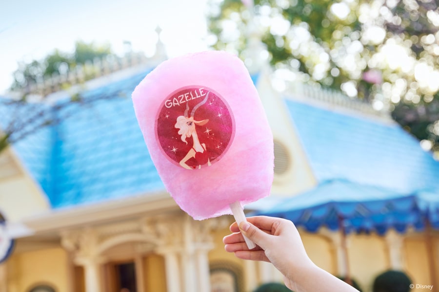 Cotton candy from Cottonball Candy cart coming to Zootopia at Shanghai Disney Resort, opening on Dec. 20, 2023 