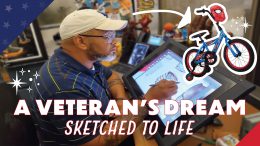 A Veteran's Dream Sketched to Life