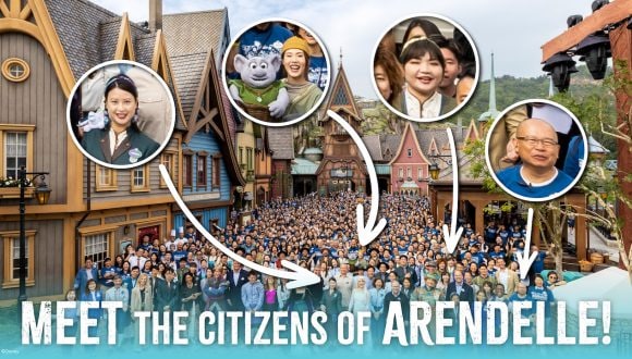 Meet the Citizens of Arendelle at Hong Kong Disneyland