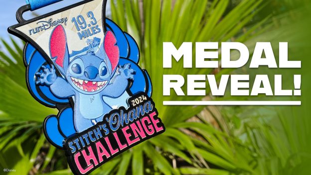 runDisney’s Head-Turning Medals for 2024 Springtime Surprise Races Include Stitch, Lion King