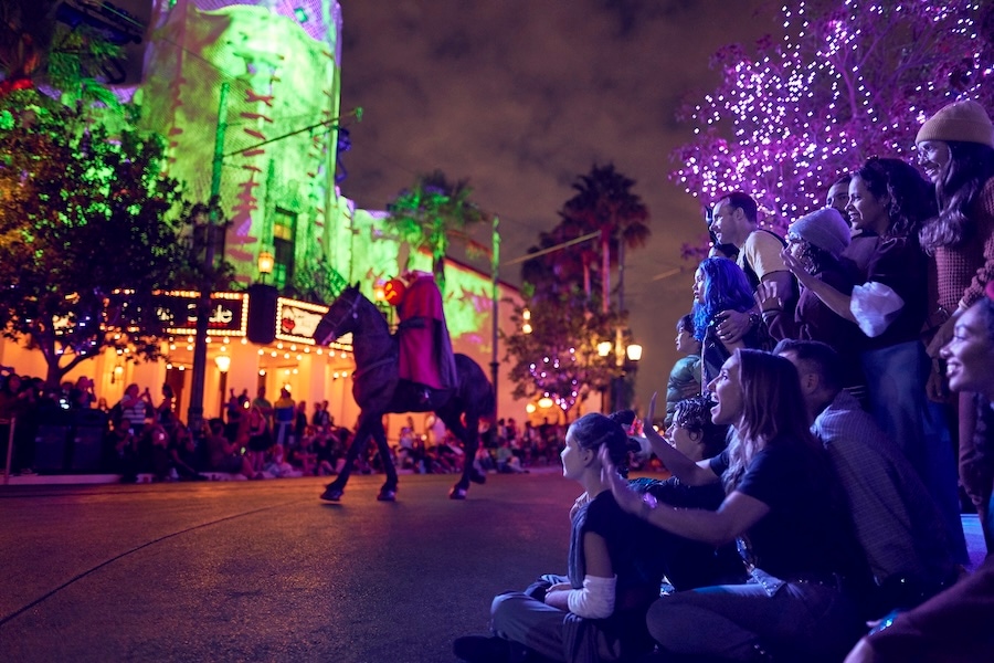 The Headless Horseman at Oogie Boogie Bash – A Disney Halloween Party at Disney California Adventure Park, a returning Disneyland Resort Event in 2024