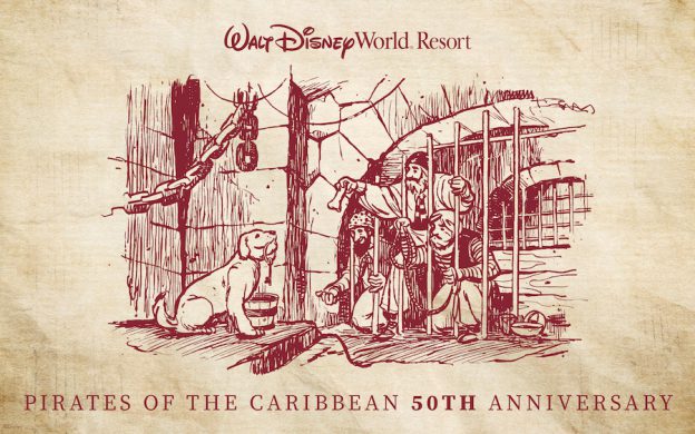 Pirates of the Caribbean Wallpapers Walt Disney World 50th Anniversary, Disney Pirates Wallpaper