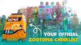 Your official Zootopia checklist at Shanghai Disney Resort - 5 Unique Things You Can Only Do in Zootopia at Shanghai Disney Resort