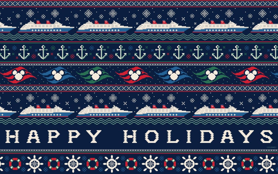 disney cruise line ugly sweater wallpaper with a cruise and nautical elements