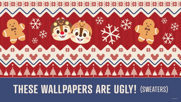 5 New Disney Ugly Christmas Sweater Wallpapers to Warm Your Screen ...