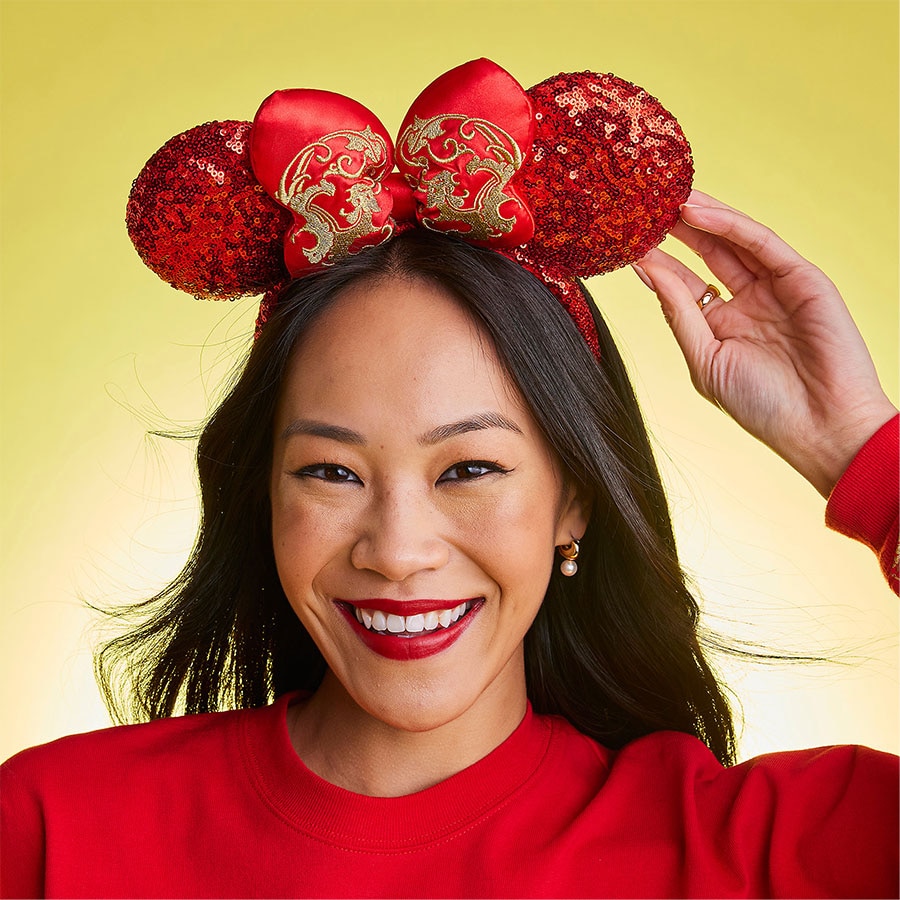 Minnie Mouse Ear Headband for Adults – Lunar New Year 2024