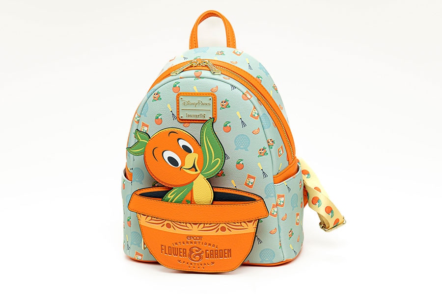 Orange Bird Loungefly Backpack at 2024 EPCOT International Flower & Garden Festival