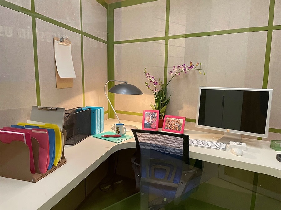 Judy and Nick's office in Zootopia at Shanghai Disney Resort