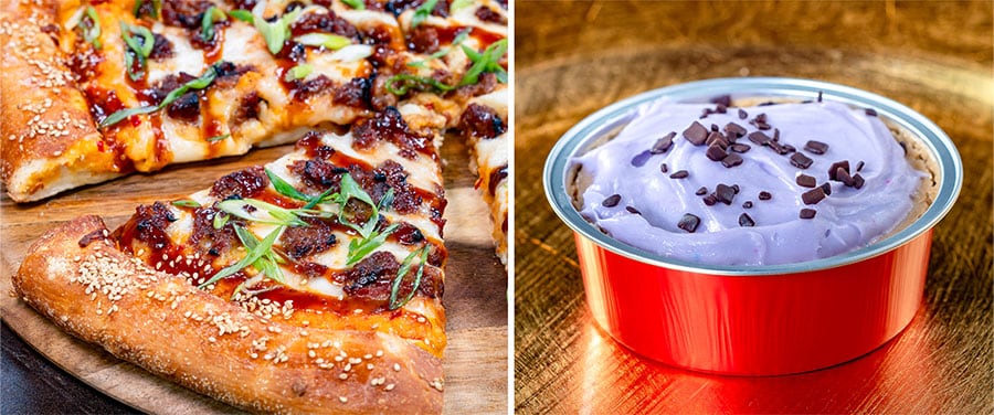 Bulgogi Pizza and Milk Tea Taro Cheesecake from Boardwalk Pizza & Pasta for Lunar New Year 2024