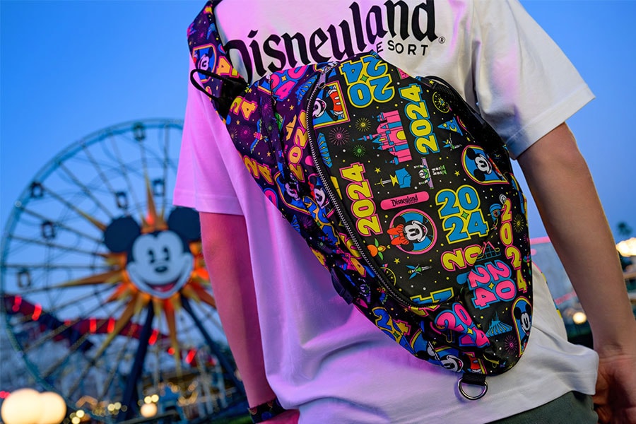 2024 Disneyland Mickey Mouse Sling Bag 