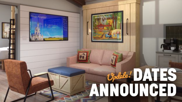 Update - dates announced! Reservations for The New Cabins at Disney’s Fort Wilderness Open March 21