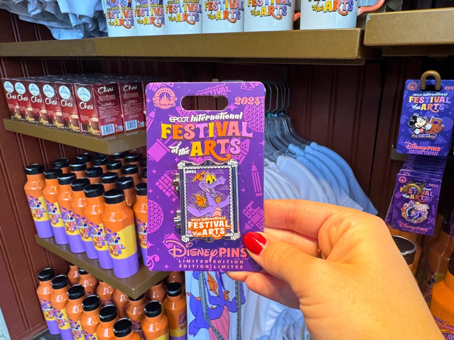 Image of Figment Limited Edition Pin at EPCOT International Festival of the Arts 2024
