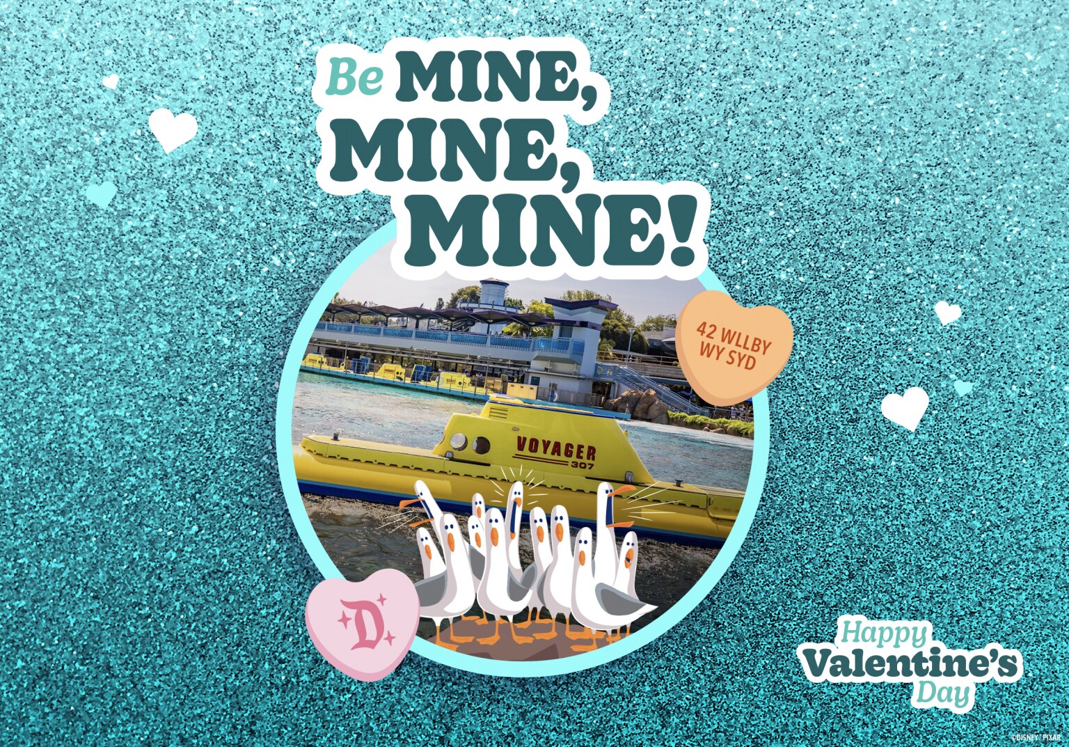 2024 Valentine S Villaintine S Day Card Finding Nemo Wallpaper   2024 Valentines Villaintines Day Card Finding Nemo Wallpaper IPad 2388x1668 1536x1073 