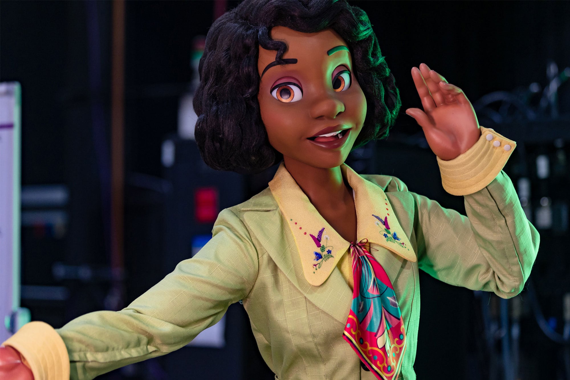 New Tiana Audio-Animatronic figure