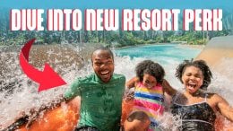 Image of family enjoying Disney water park for Disney Parks Blog news: Walt Disney World Adds Water Park Perk for 2025 Resort Guests