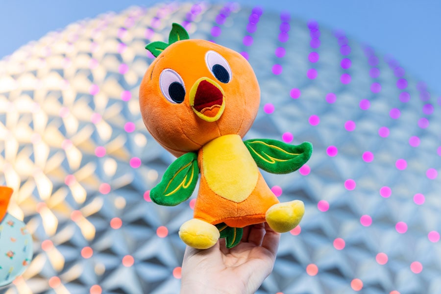 orange bird plush from EPCOT flower and garden festival